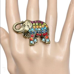 Elephant Adjustable Ring-Mary De Marco La Contessa